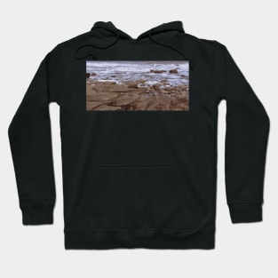 Pebble beach at Tynemouth Hoodie